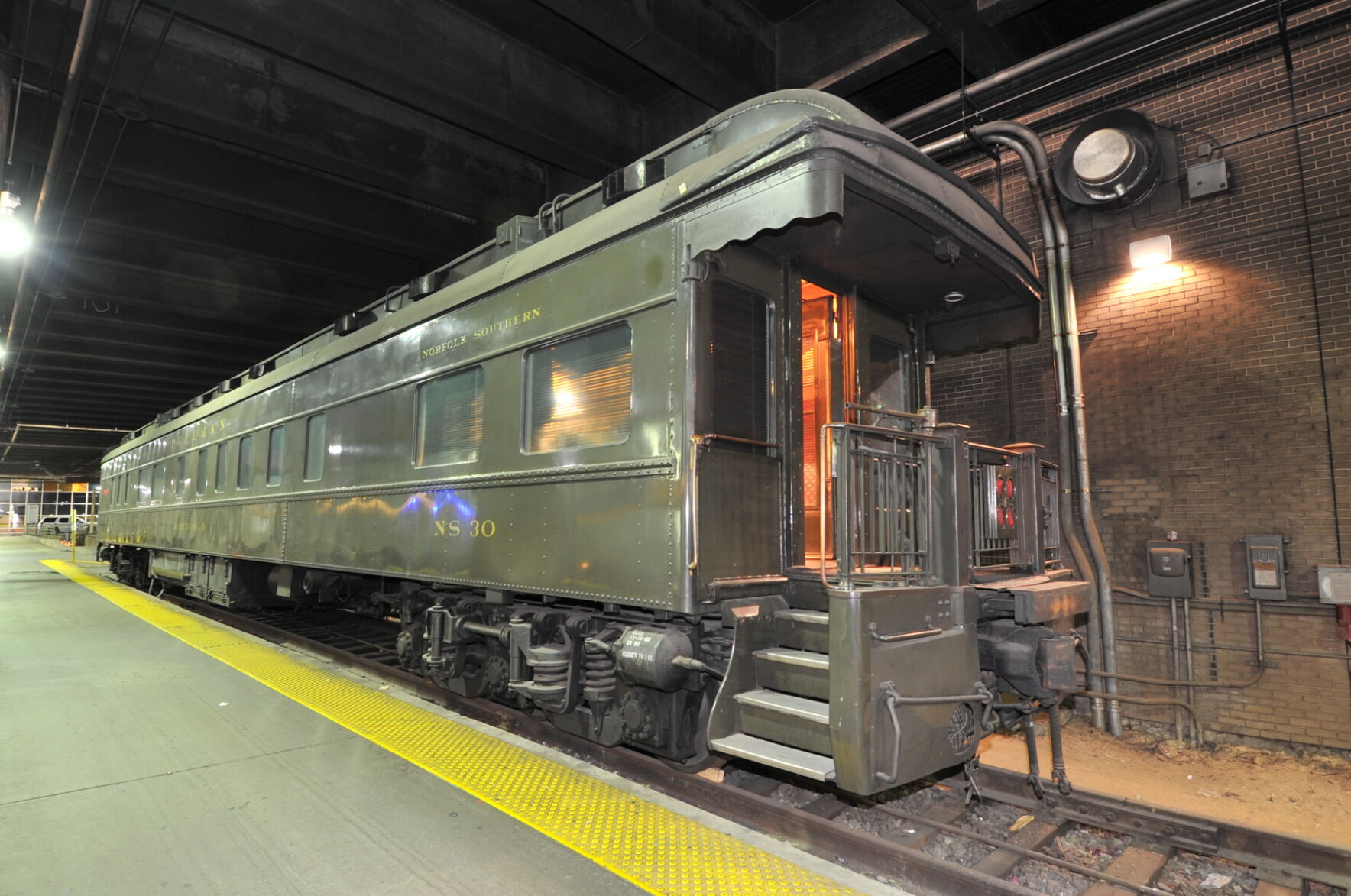 PHOTOS: Southeastern Railway Museum accepts former presidential train car
